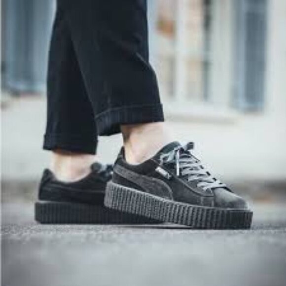 NWT Puma Creeper Velvet Rihanna Fenty Platform Women Size 7 - Picture 1 of 16